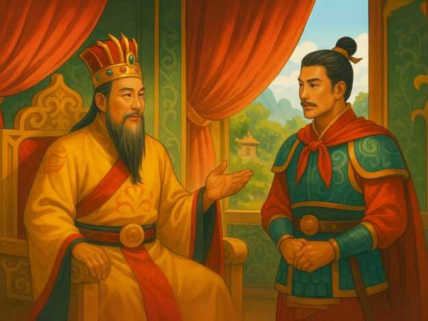 Đinh Tiên Hoàng và Lê Hoàn Bàn Luận Ngôi Báu