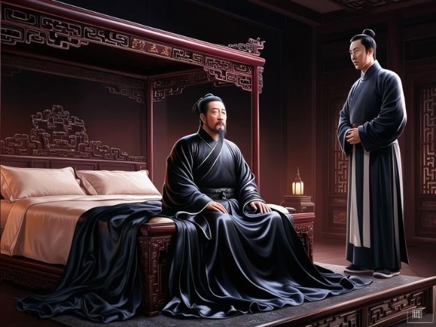 lý thái tổ nói chuyện với Lý nhân nghĩa