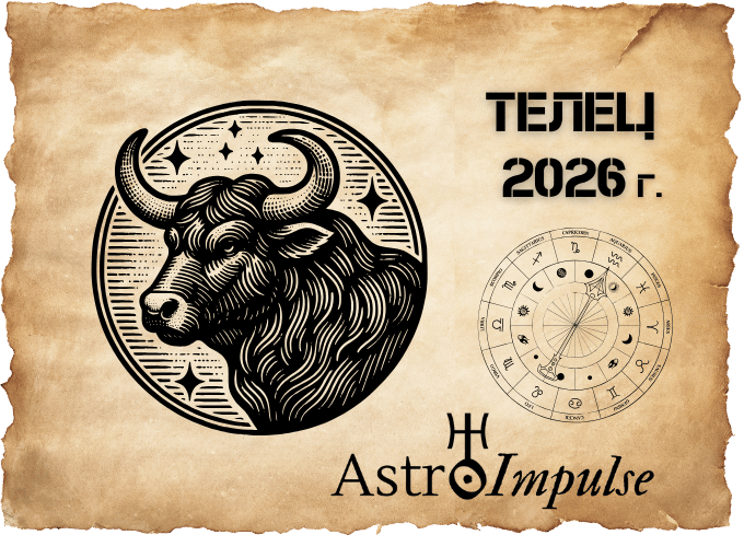 Астрологична прогноза - Телец 2026г.