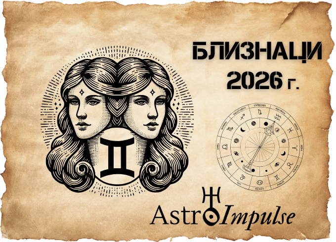 Астрологична прогноза - Близнаци 2026г.
