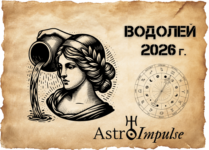 Астрологична прогноза - Водолей 2026г.