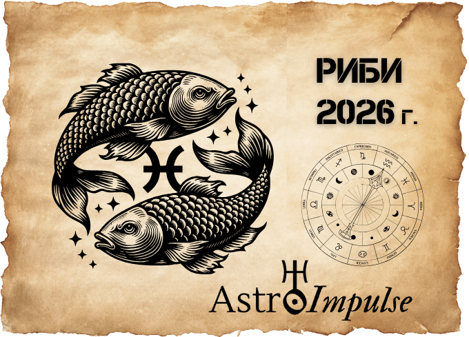 Астрологична прогноза - Риби 2026г.
