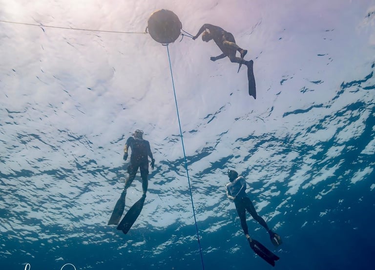 Freediving on Curacao