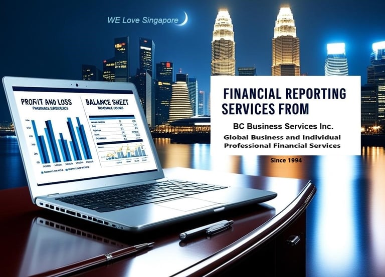 Financial Reporting Services from BC Business Services Inc. Since 1994