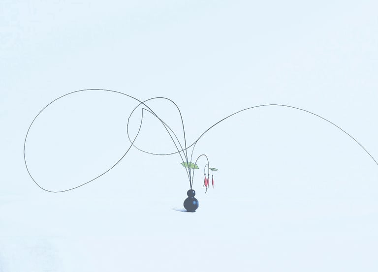 Sogetsu Ikebana by Kamil Szczepaniak