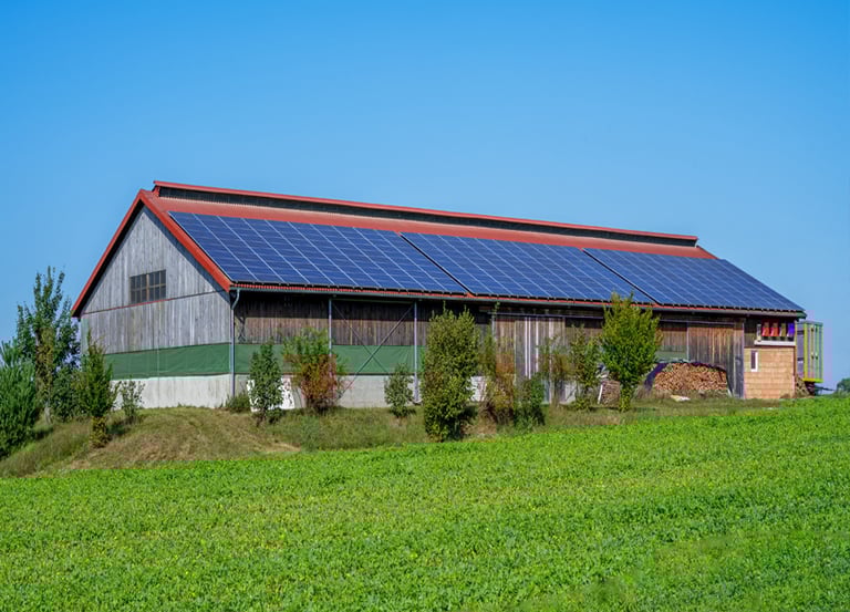 Inspection thermique entrepot solaire