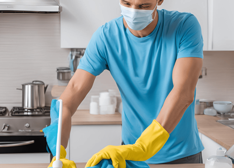 Betreuungskraft hilft Senioren mit Putzhilfe und Haushaltsreinigung für mehr Lebensqualität