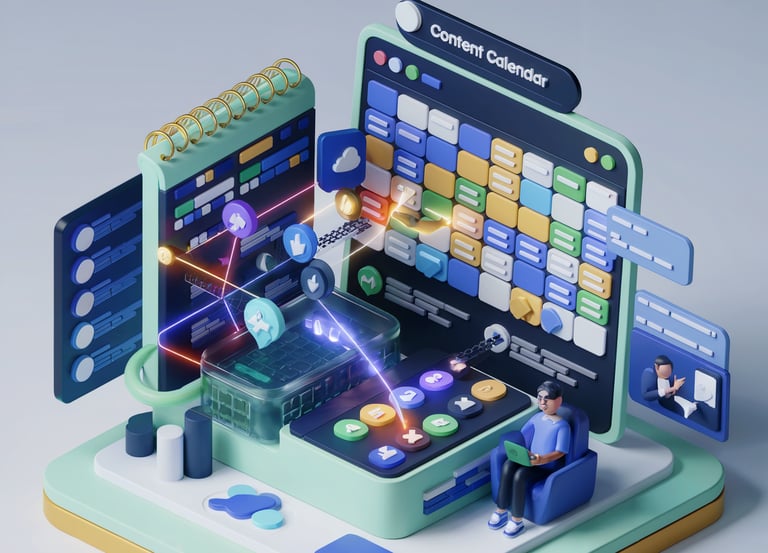 AI-powered content automation for social media and blogs.