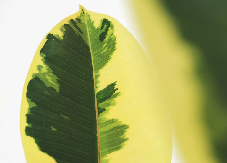 Ficus 'Tineke' Variegated Ficus Tree