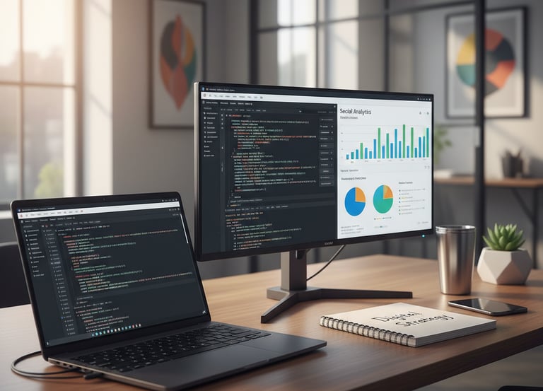 a laptop computer monitor and a laptop computer monitor fom the webiste of shobhit goyal