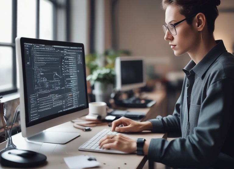 A group of diverse people engaged in a lively training session in a bright, modern classroom.