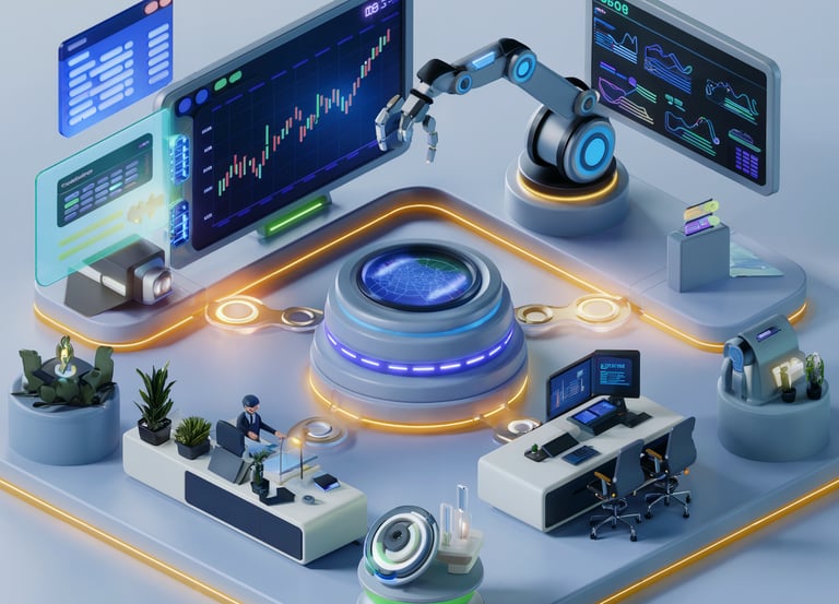 AI integrating CRMs, social media, and email platforms.