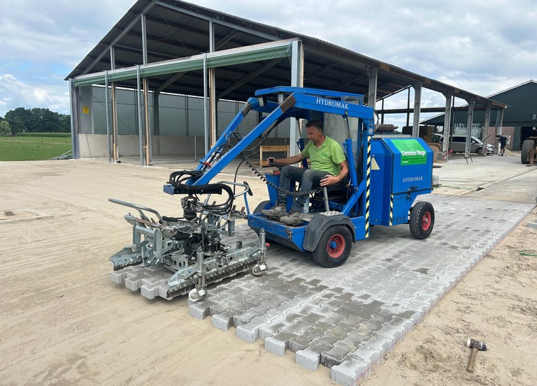 Legmachine voor stenen