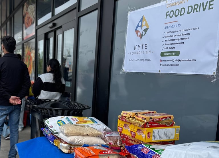 Community Food drive 
