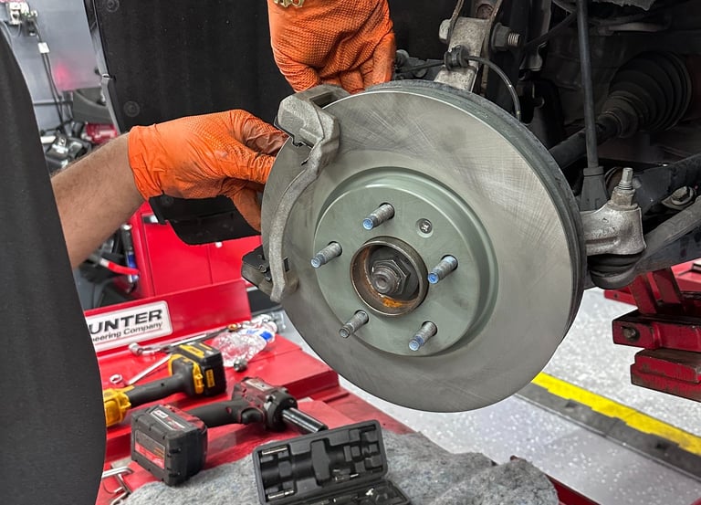 brake pad replacement