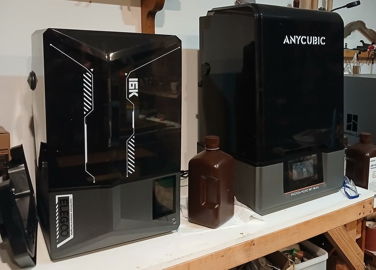 Hand-painted resin bust produced through custom 3D sculptural services