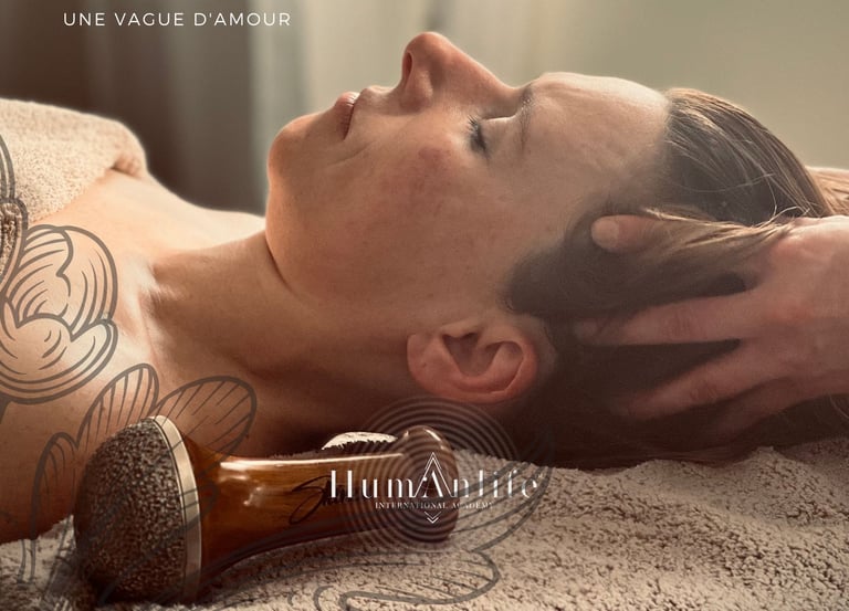 Massage crane et kansa