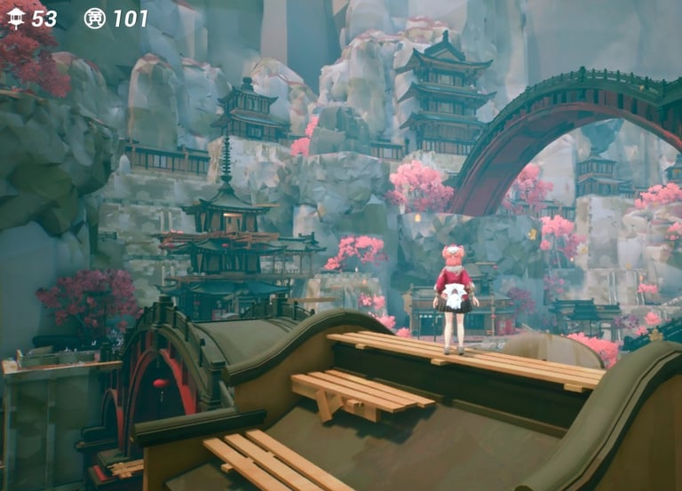 Tasomachi Cliffside Cityscapes