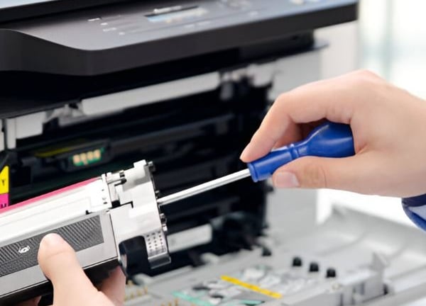 a-man-repairing-printer-cartage