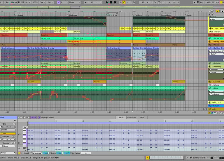 Arrangement View Ableton