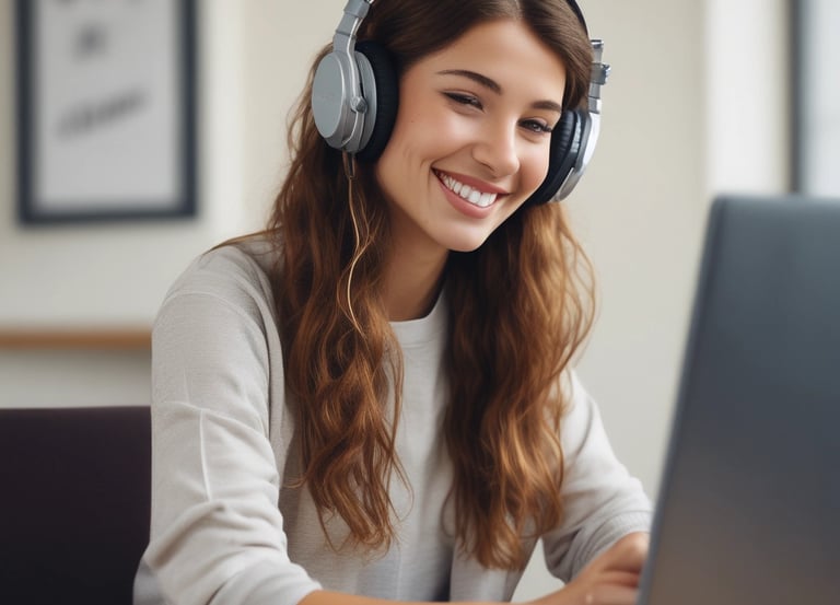 Young students engaged in a computer training class with a teacher using a digital whiteboard.