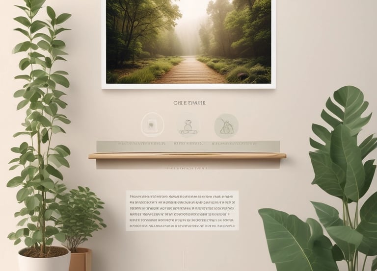 A serene therapy room with soft lighting and comfortable seating inviting calm and openness.