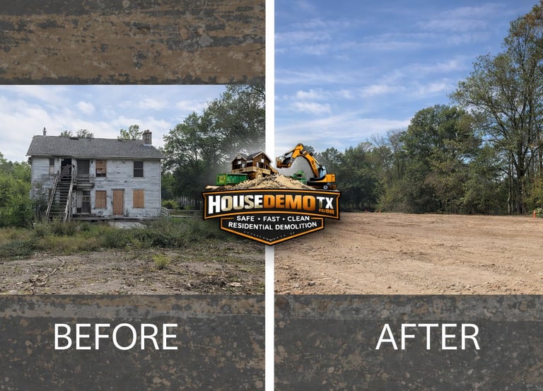 House Demolition Beaumont TX