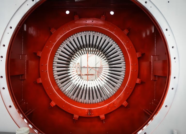 Estator turbogenerador