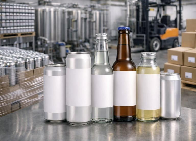 Production de boissons sur mesure, de la recette à la mise en bouteille