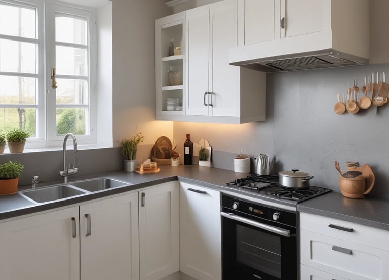 A clean, modern dashboard interface showing booking and revenue statistics.