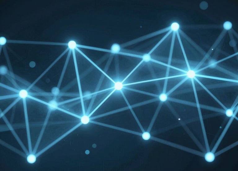 A sleek laptop displaying a clean, minimal lead generation dashboard with light blue accents.