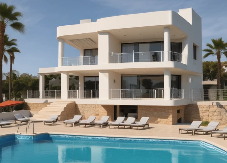 a man riding a skateboard down the side of a ramp