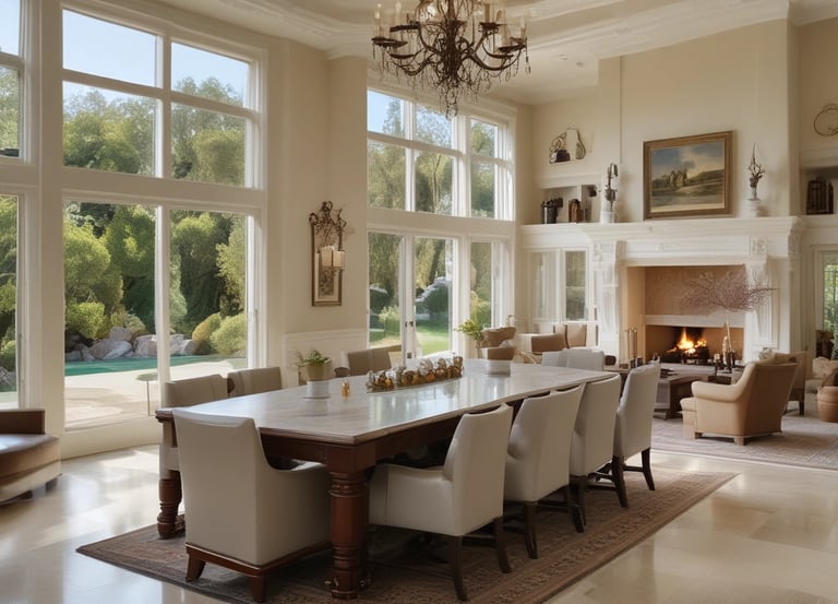 A warm, inviting bar counter with three distinct columns, softly lit to highlight craftsmanship.