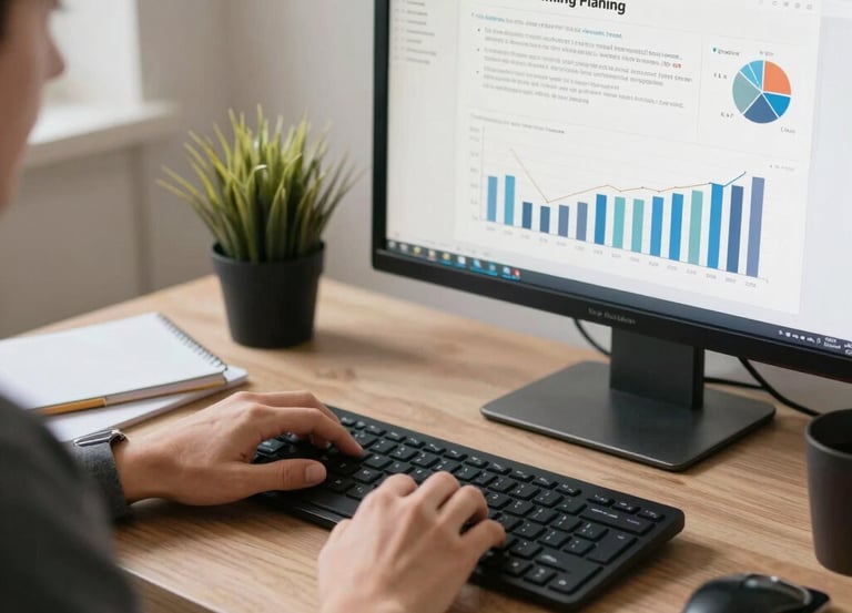 A professional consultant discussing tax reform strategies with a client in a modern office.