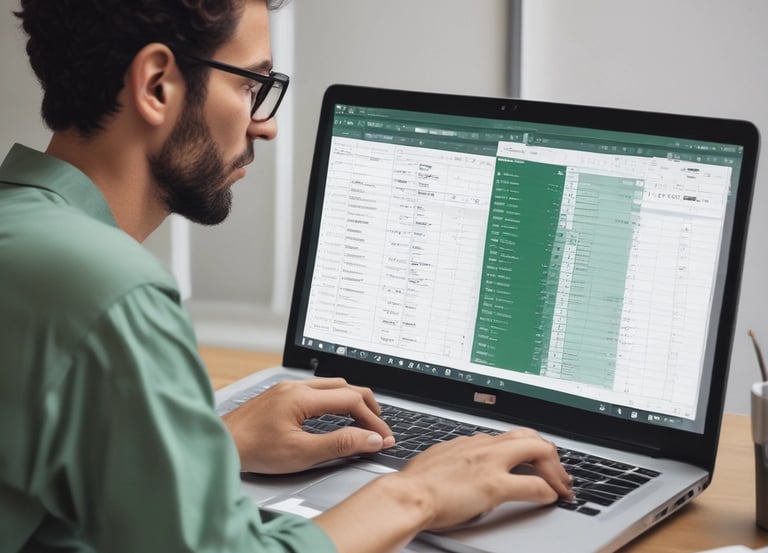 A clean, modern grid layout showing six rounded cards with icons on light grey backgrounds.