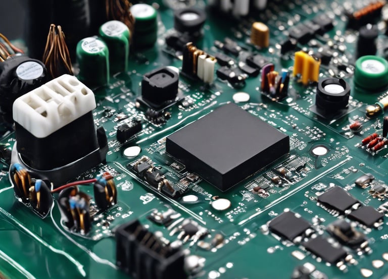 black and gold hard disk drive