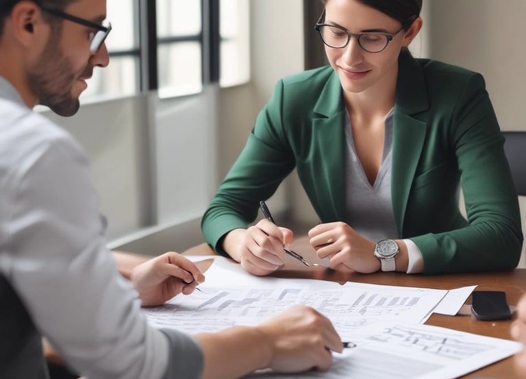 A web page from Razorpay displaying marketing content about financial services. The page includes a 3D illustration of a cube surrounded by floating labels with financial terms like 'Virtual Account' and 'Vendor Payouts'. The text encourages business growth through automated financial solutions. Navigation links for various services are visible at the top.