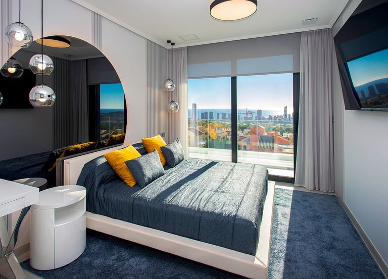 dormitorio-villa-sierra-cortina