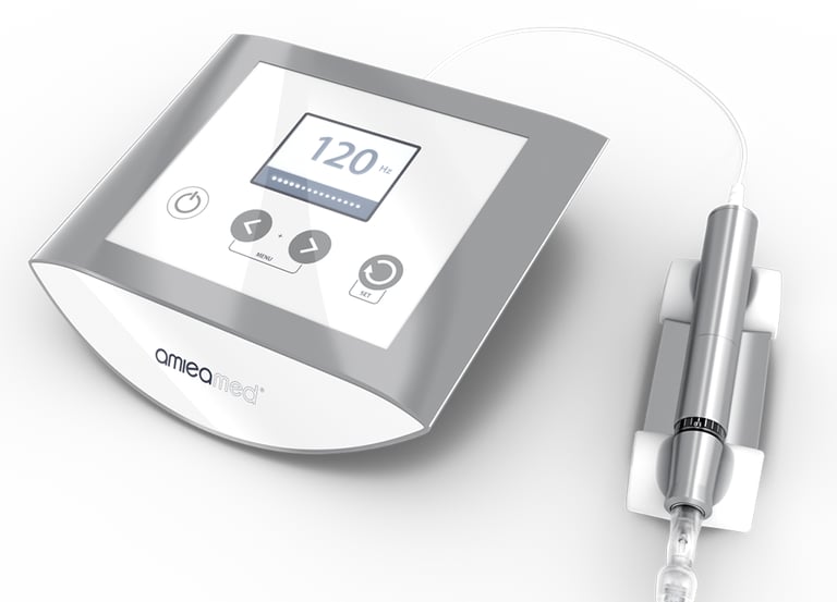 Máy phi kim microneedling điều trị sẹo mụn và hết nếp nhăn, là thiết bị thẩm mỹ công nghệ cao, có ch