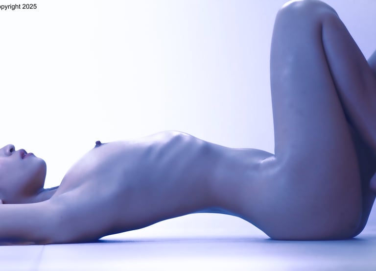 beautiful naked women arched back