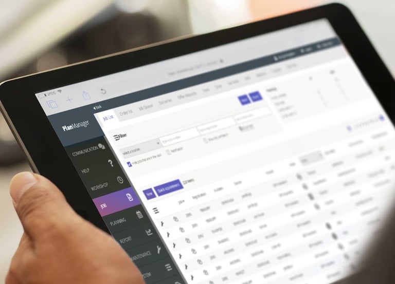 Plan manager bodyshop management software