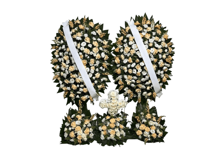 Conjunto de Flores A Luxo II consolare