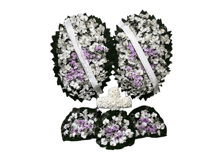 Conjunto de Flores A Luxo III consolare