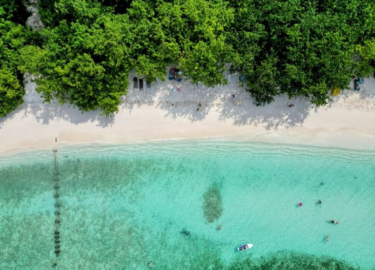 Ukulhas lagoon and beach in 2025, serene and natural