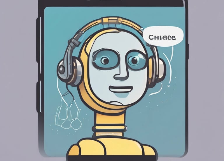A smartphone displaying the 'Copilot' application screen, featuring a colorful logo and tagline 'Everyday AI companion'. The background consists of blurred images of digital applications such as Google Flights, Hotels, and Maps, suggesting various functionalities.