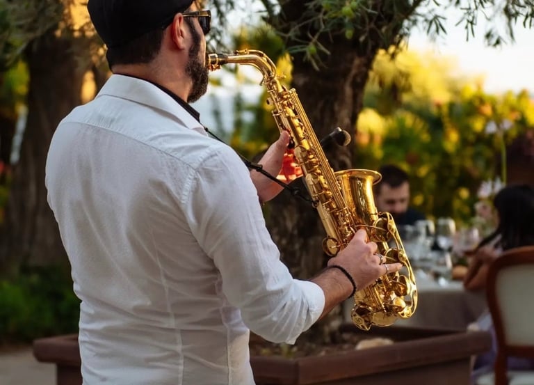 Saxofonista para bodas