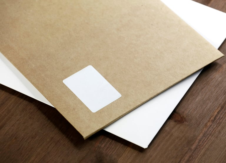 Documents On the table