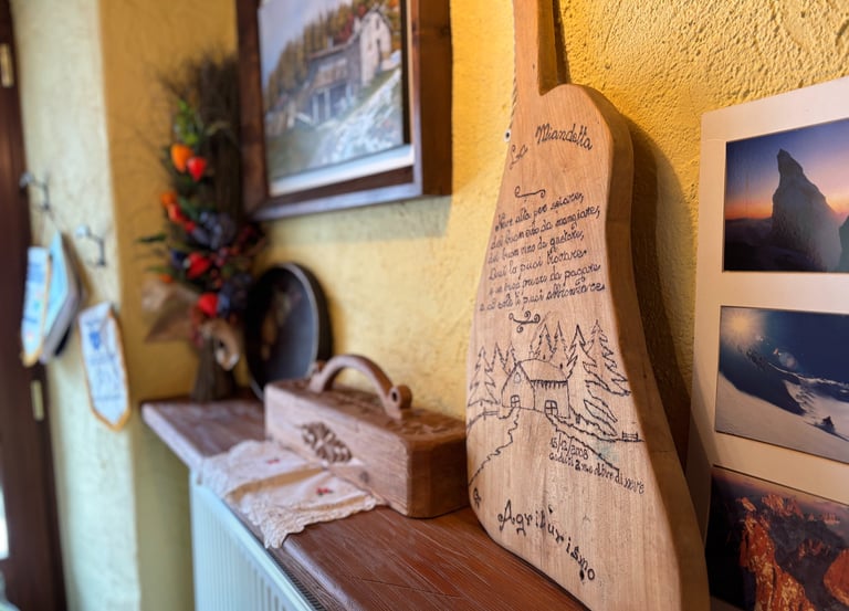 interni di Miandette Agriturismo a Prali