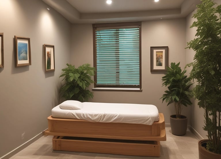 A serene spa environment showcasing relaxation and wellness.
