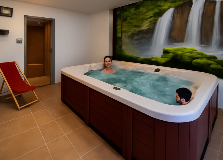 Spa privatif à Lherm chez Energy Terre Happy